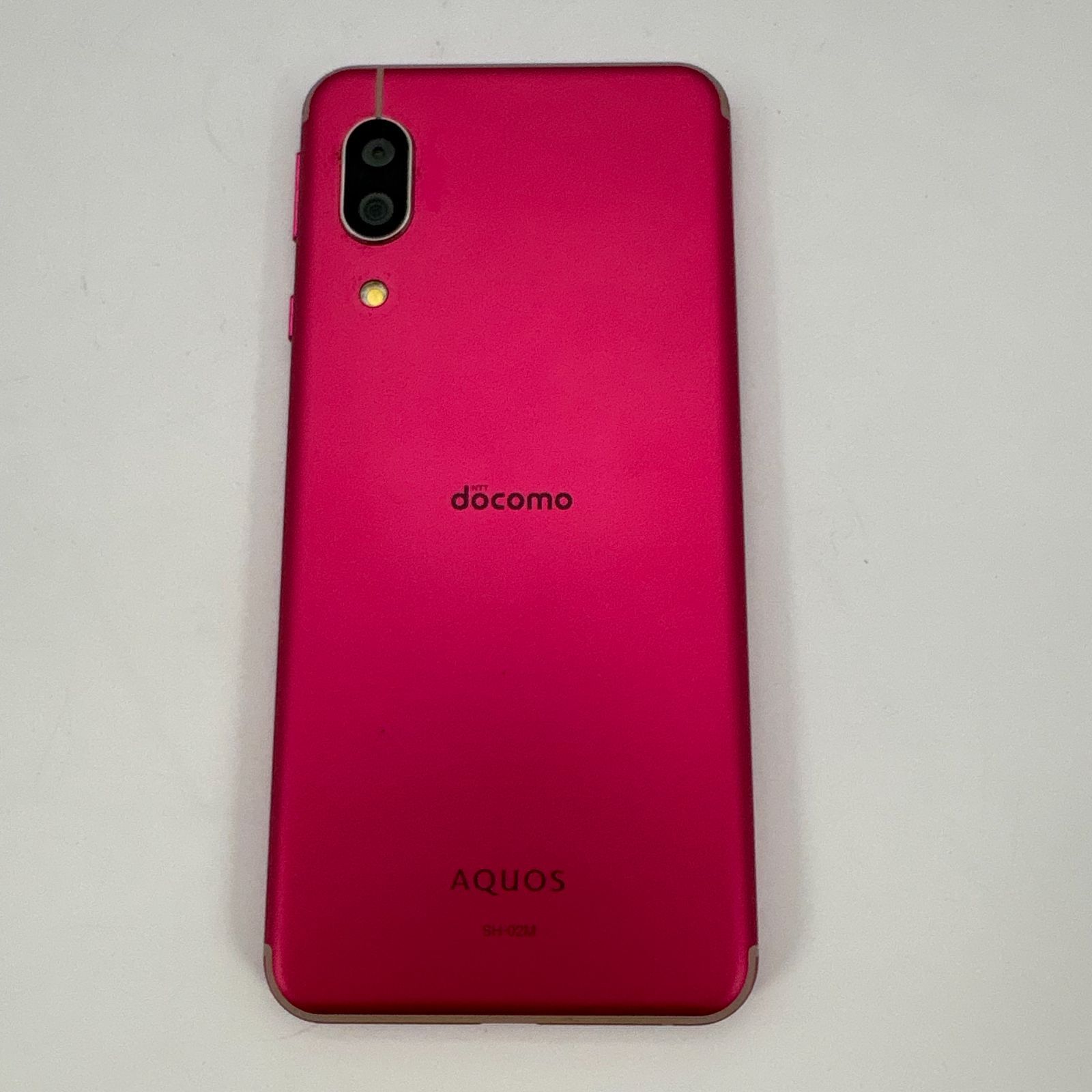 AQUOS sense3 SH-02M ディープピンク スマートフォン 本体 スマホ sim