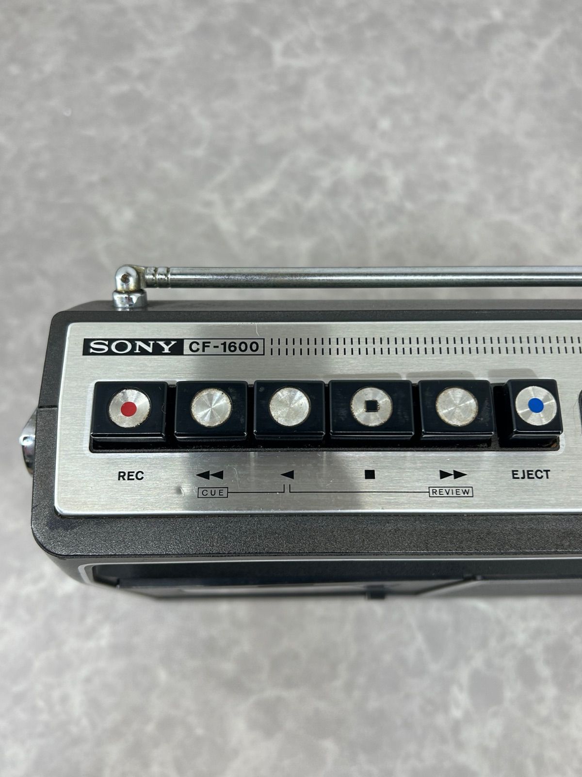 SONY CF-1600 ラジカセ AM/FM・カセット再生確認済み - メルカリ