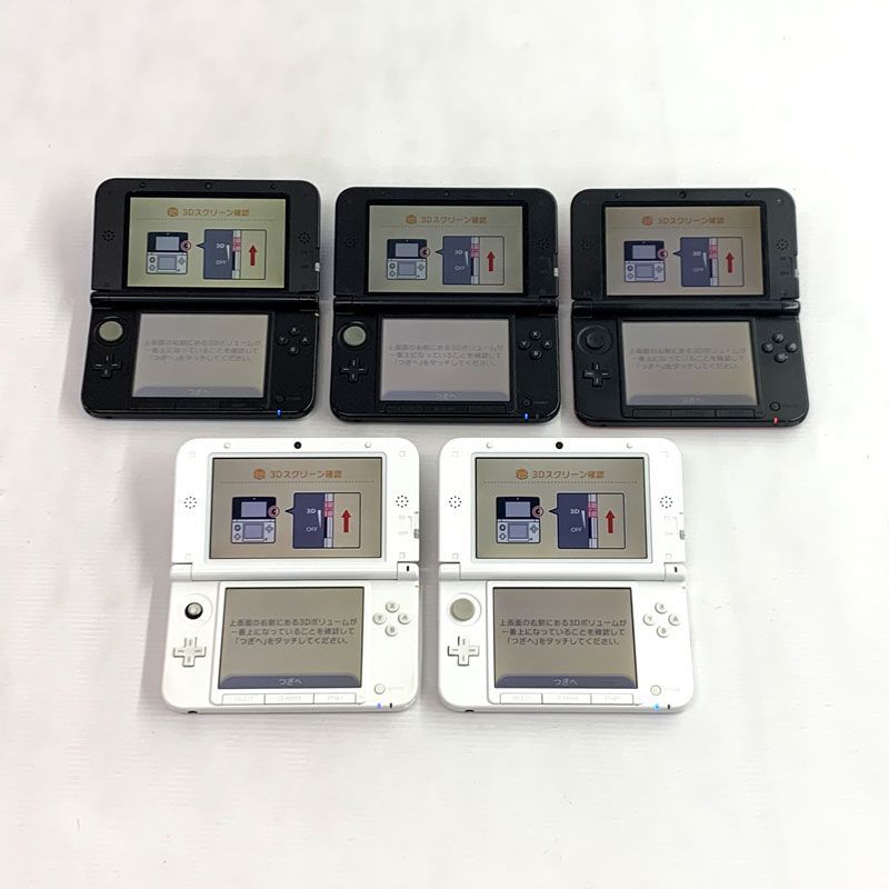 《ジャンク》ニンテンドー3DSLL 本体のみ 5台セット 動作確認済/Nintendo/店頭/他モール併売《ゲーム・山城店》Y488