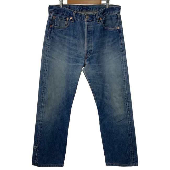 【中古】　Levi's　デニムパンツ　00s vintage　00年代　OLD　00年製　501　刻印553　Gパン　ジーンズ　ボタンフライ　USA製　アメカジ　古着　/1012