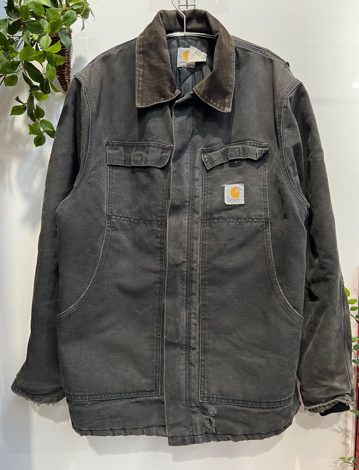80s〜90s Carhartt カーハート　トラディショナルコート ダック地　ワークジャケット