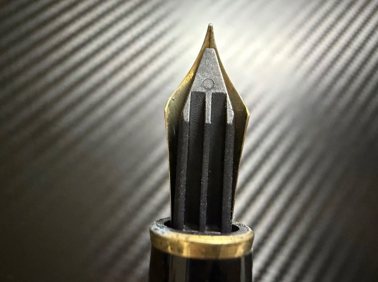 美品 モンブラン montblanc マイスターシュテュック 144 ブラック 中白