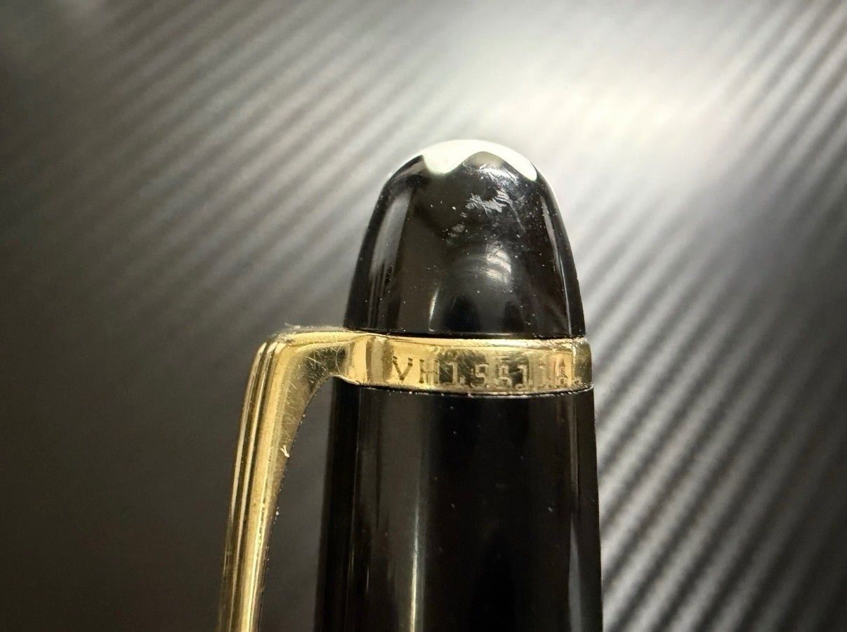 美品 モンブラン montblanc マイスターシュテュック 144 ブラック 中白