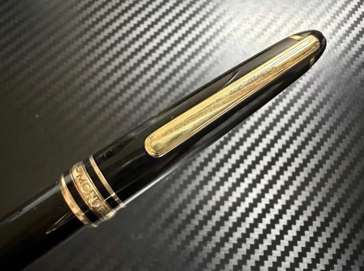 美品 モンブラン montblanc マイスターシュテュック 144 ブラック 中白