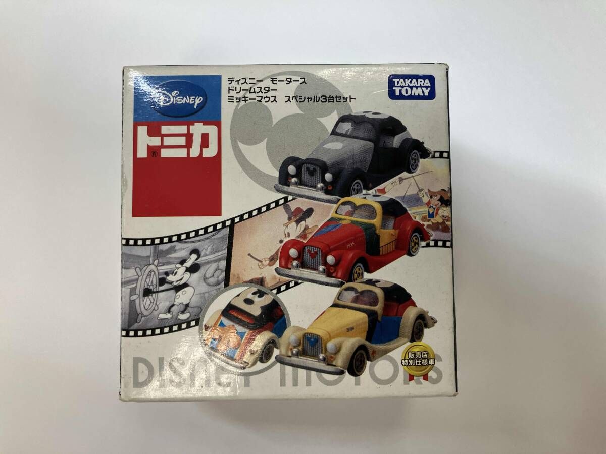 トミカ ディズニーモータース ミッキーマウス スペシャル3台セット 特別仕様 トミカ ドリームスター ミッキーマウス スペシャル3台セット 販売店