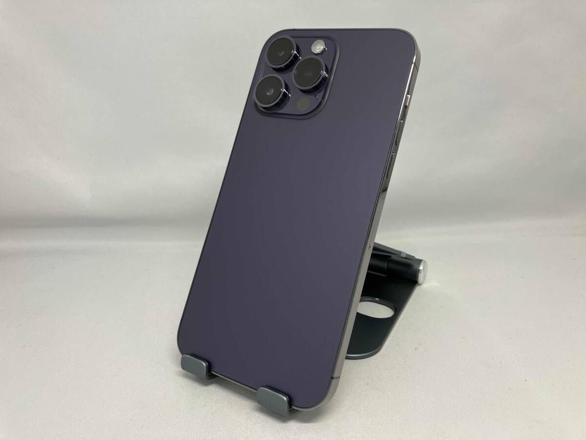 au 【SIMロックなし】MQ993J/A iPhone 14 Pro Max 128GB ディープパープル au 59,835円