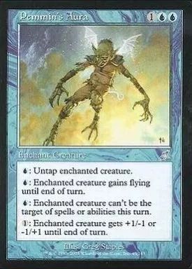 MTG SCG ペミンのオーラ 日本語版 4枚 中古】マジックザギャザリング 45/143[U]：【SCG】Pemmin's Aura