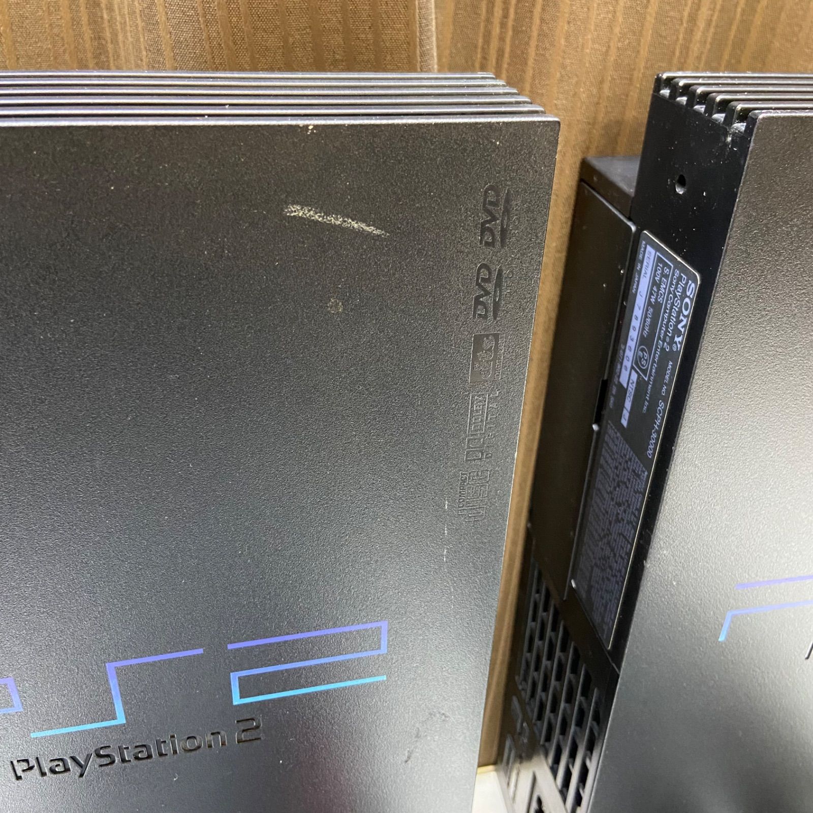 ジャンク品 PS2 プレイステーション2 本体 3台セット 通電のみ確認済み