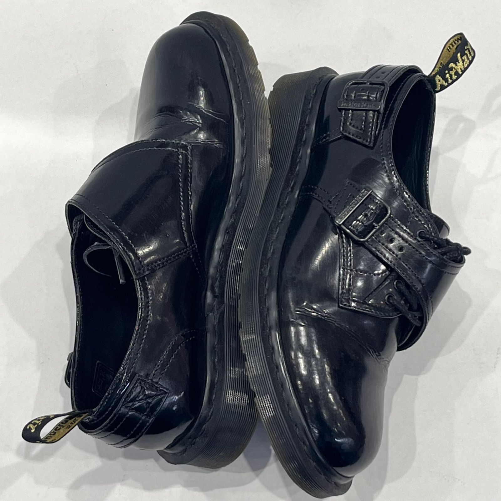 美品　希少　Dr.Martens イングランド製 シングルモンク 27.5 60s 60年代 70s 70年代 モンクシューズ レザーシューズ ドクター