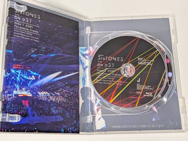 SixTONES on eST 通常盤 Blu-ray - メルカリ