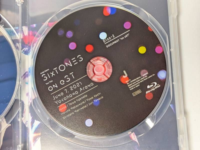 SixTONES on eST 通常盤 Blu-ray - メルカリ