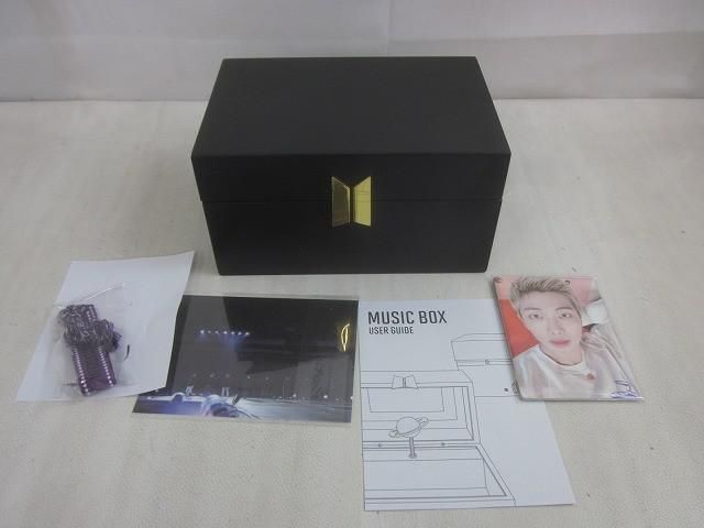 BTS MARCHBOX#6オルゴール フォトカード付き 韓流 防弾少年団 BTS MERCH BOX ＃6 オルゴール フォトカード付き 中古