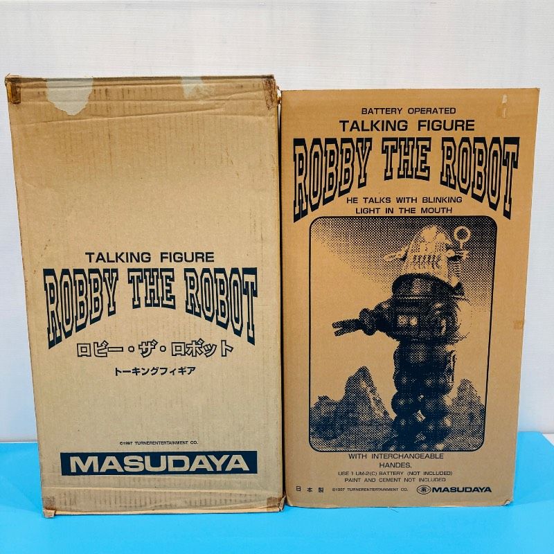 未使用保管品】MASUDAYA 1997年 ロビー・ザ・ロボット トーキング
