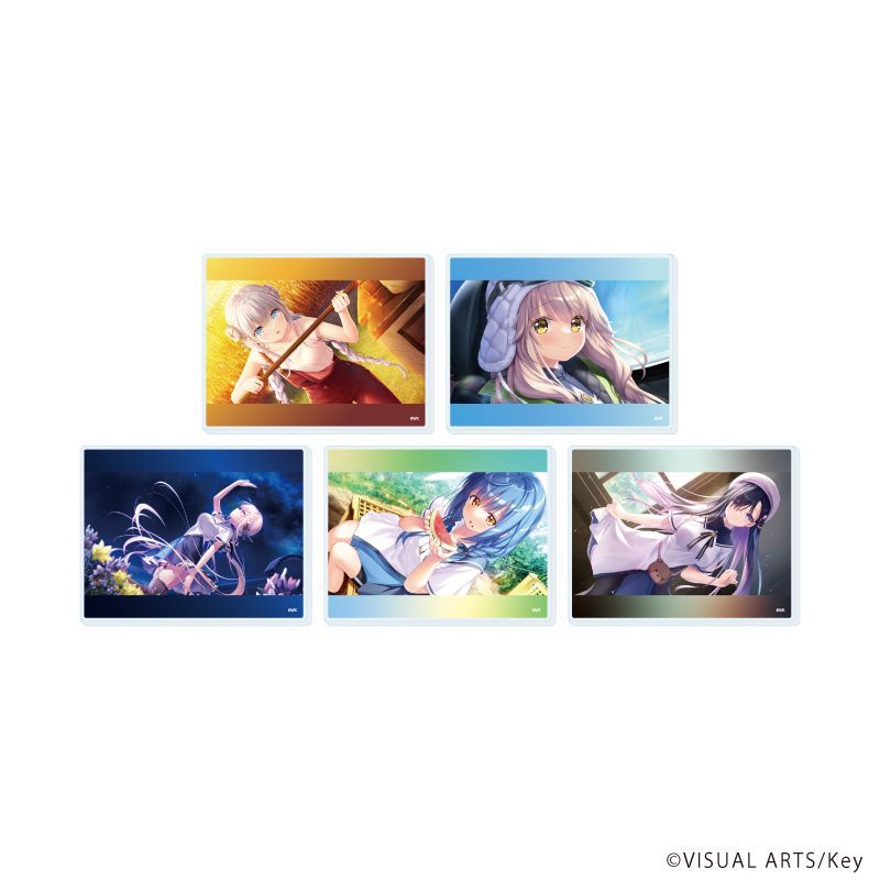 予約】アクリルカード「anemoi -アネモイ-」02/公式イラスト 5種