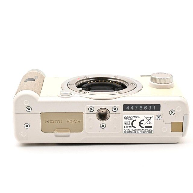 良品＞ PENTAX Q ダブルレンズキット ホワイト｜ペンタックス ミラー