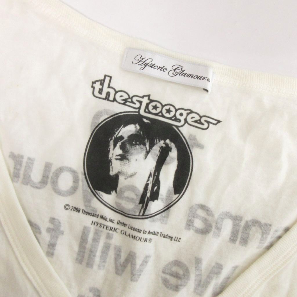 ヒステリックグラマー HYSTERIC GLAMOUR THE STOOGES Tシャツ