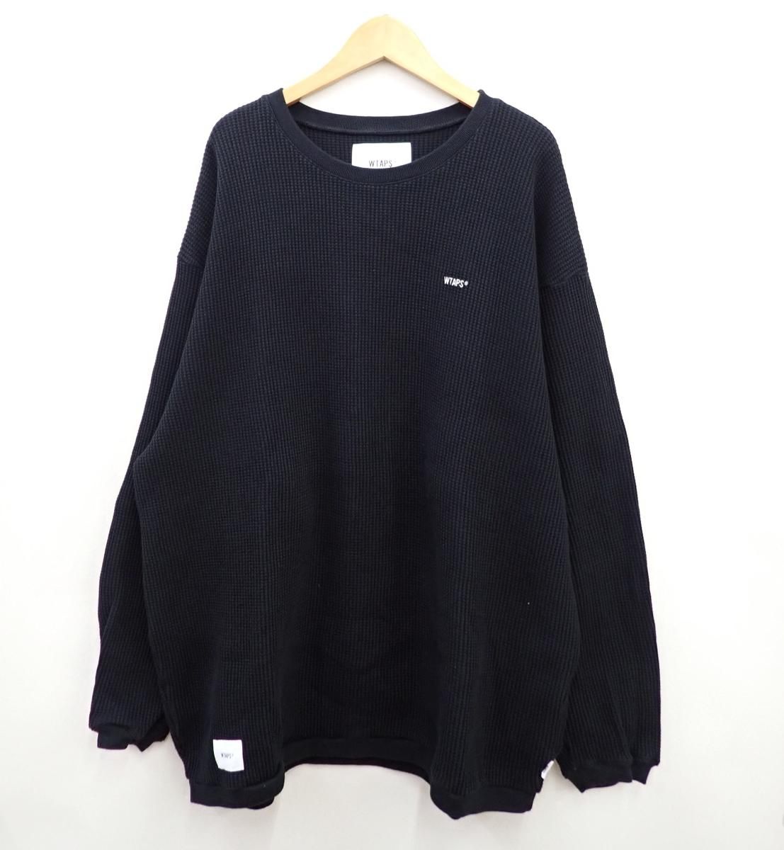 ☆11378☆WTAPS ダブルタップス 20AW WAFFLE/LS/COTTON 長袖ワッフル