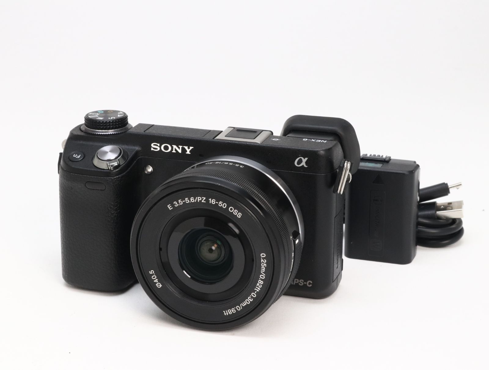 A (美品) SONY ソニー α NEX-6 E PZ 16-50mm F3.5-5.6 OSS パワー