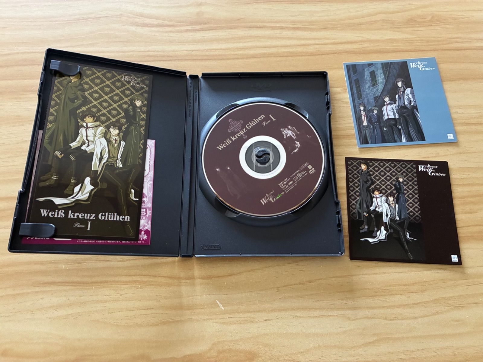 中古][ DVD] Weiβ kreuz Gluhen ヴァイスクロイツグリーエン Ⅰ