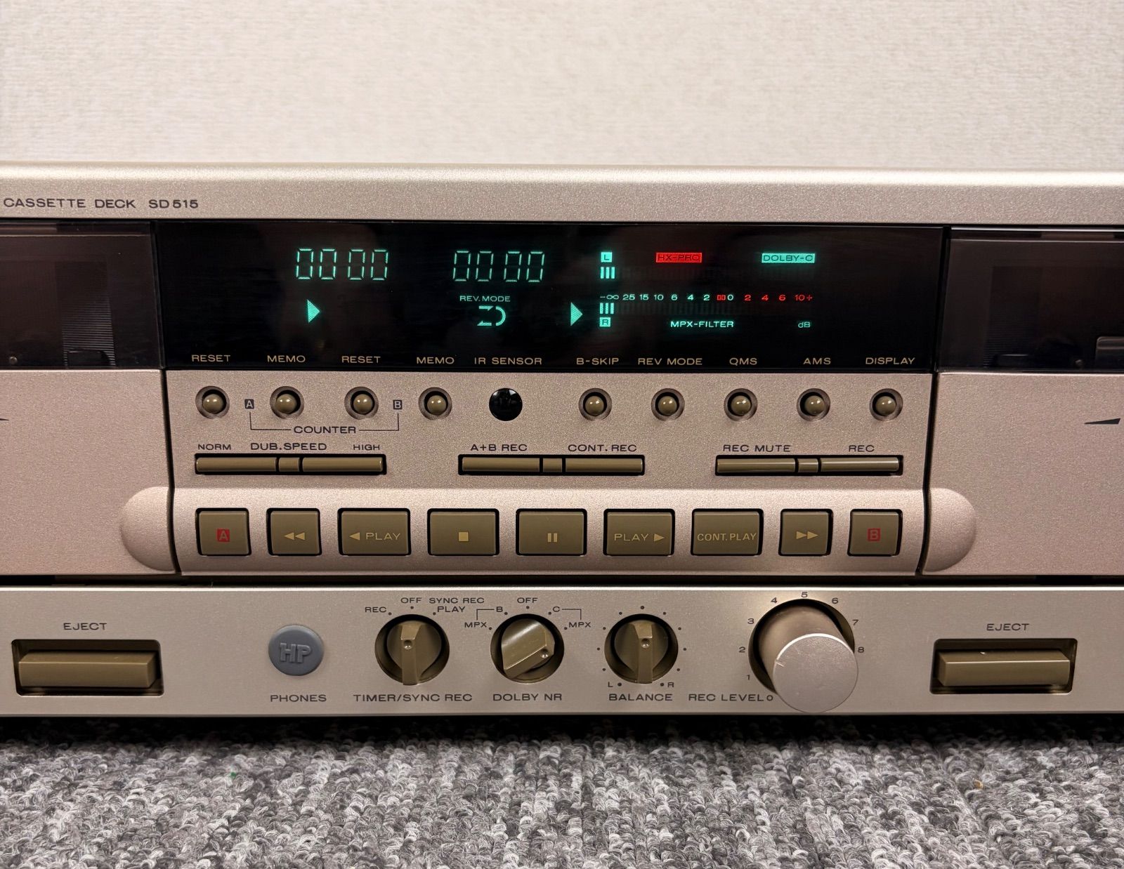 福岡発】marantz マランツ SD515 ダブルカセットデッキ - メルカリ