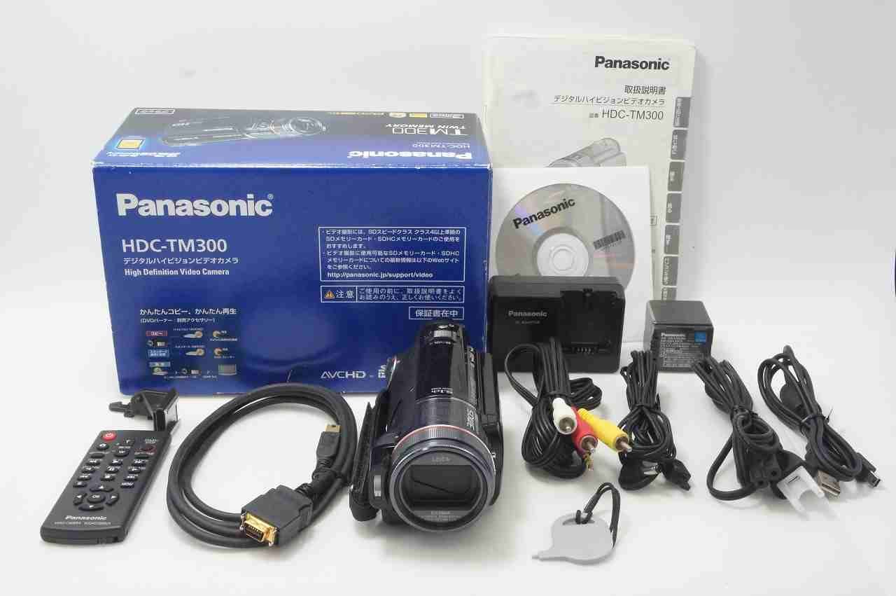 Panasonic パナソニック HDC-TM300 デジタルビデオカメラ ブラック 元