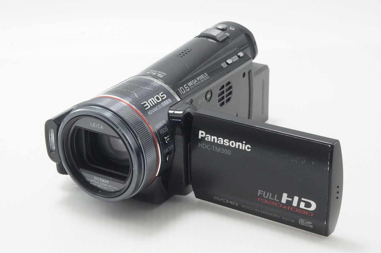 Panasonic パナソニック HDC-TM300 デジタルビデオカメラ ブラック 元