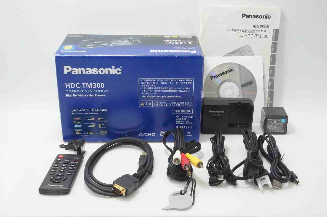 Panasonic パナソニック HDC-TM300 デジタルビデオカメラ ブラック 元