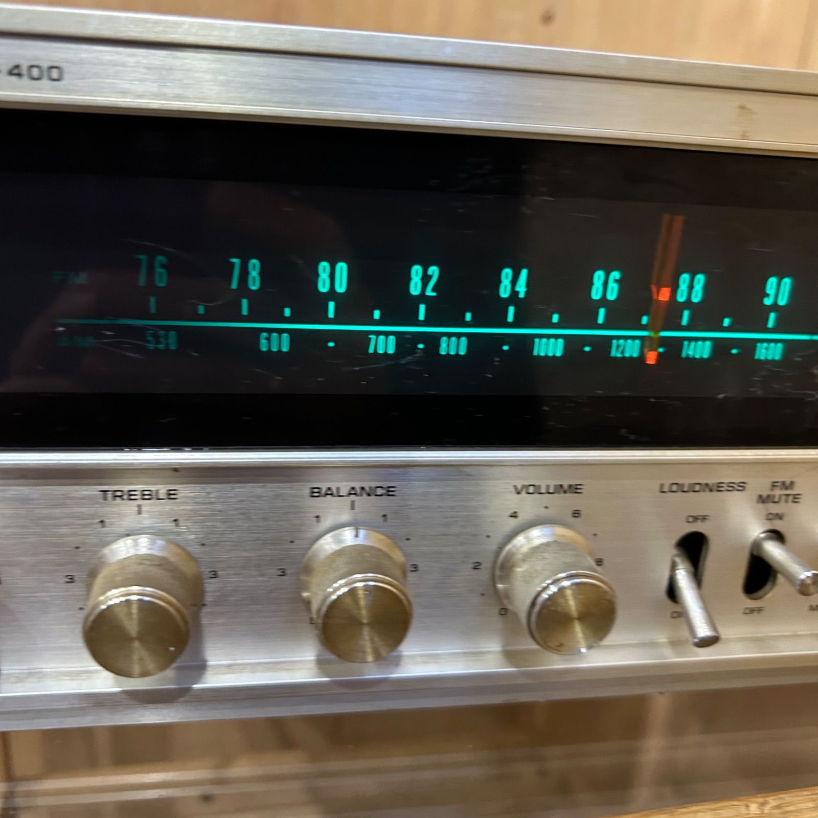 SGM】HITACHI Lo-D SR-400 ステレオレシーバー アンプ - メルカリ