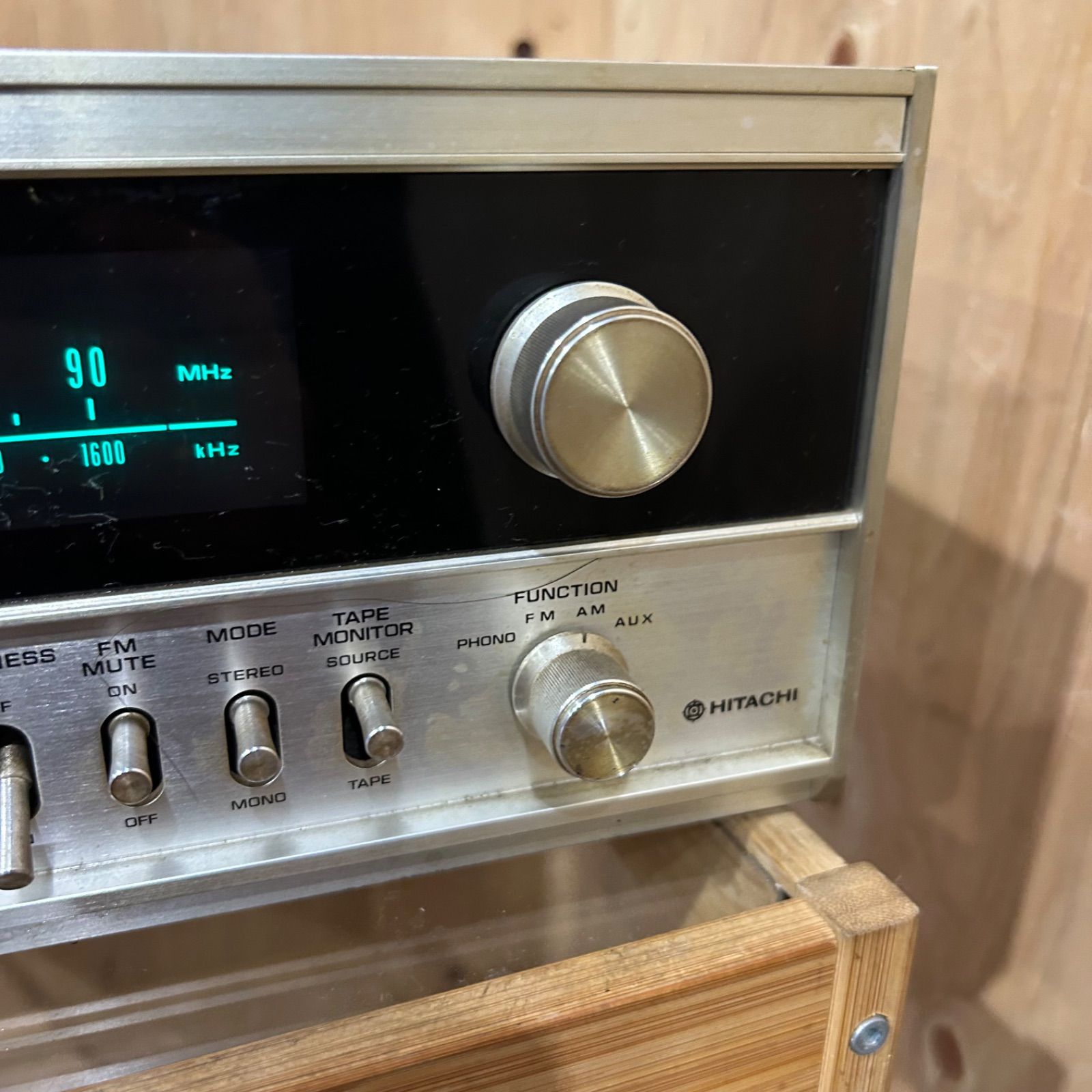 SGM】HITACHI Lo-D SR-400 ステレオレシーバー アンプ - メルカリ