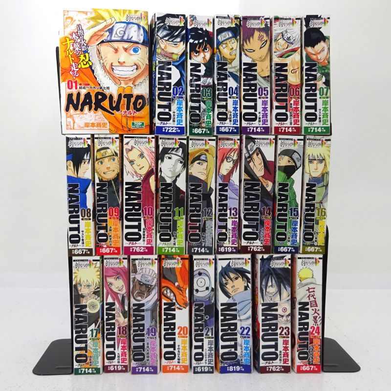 【NARUTO ナルト】 コンビニ版 全24巻セット 岸本斉史 三重店】NARUTO-ナルト- コンビニ版 1～24巻 全24巻セット（岸本斉史