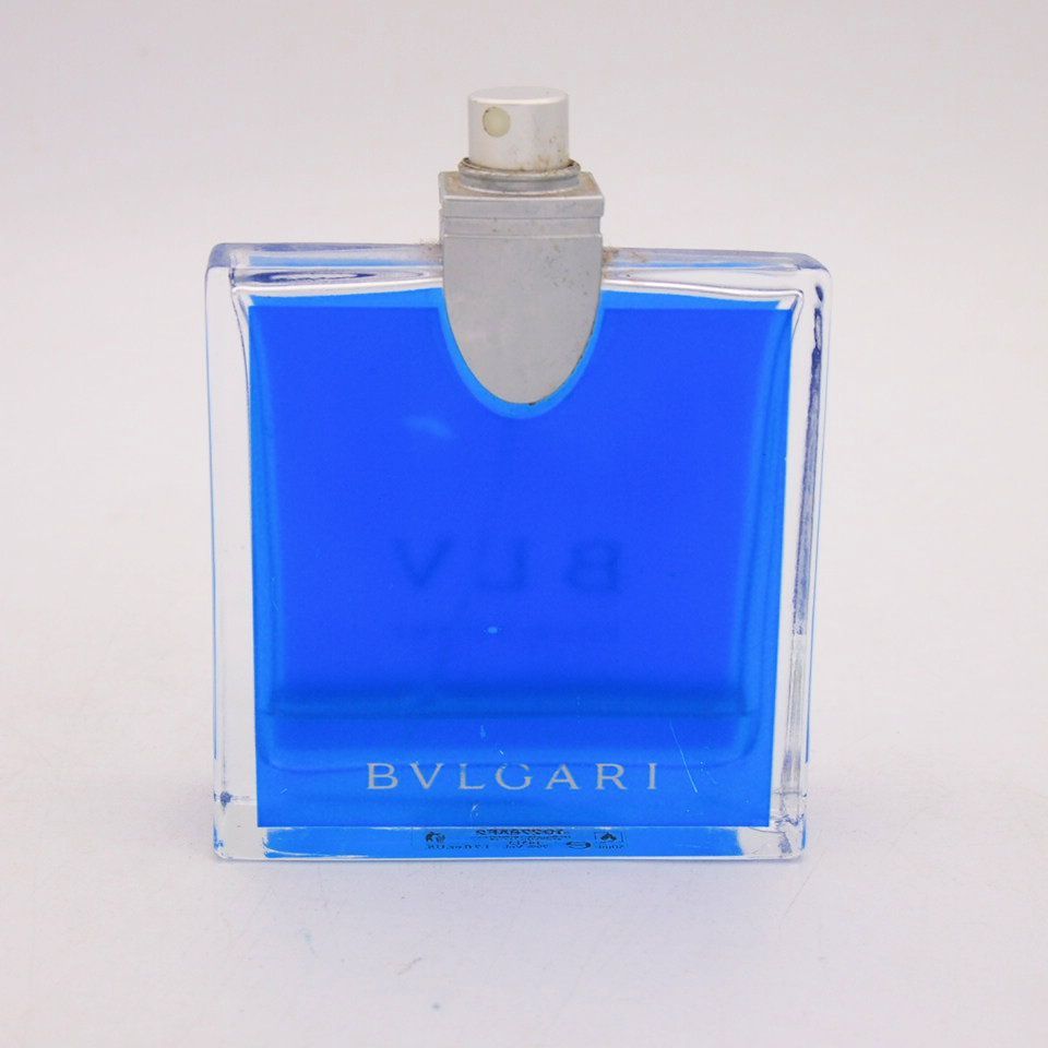 【未使用】BVLGARI ブルー BLV オードトワレ 50ml 日本語表記 残少量 ブルガリ ブルー プールオム オードトワレ 50ml BVLGARI BLV