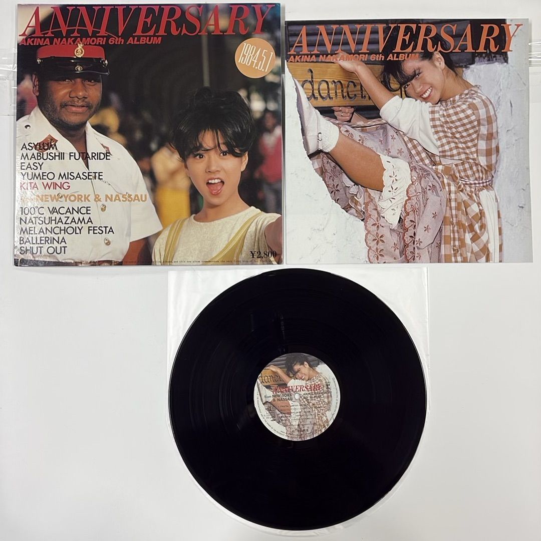 中森明菜 ANNIVERSARY LP ピクチャー盤 L-12591 y183 LP/AKINA NAKAMORI / 中森明菜/ANNIVERSARY/L-12591/レコード/record