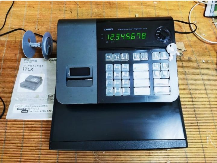 カシオレジスター 17CR 簡単便利特殊 送料込 252525 - メルカリ