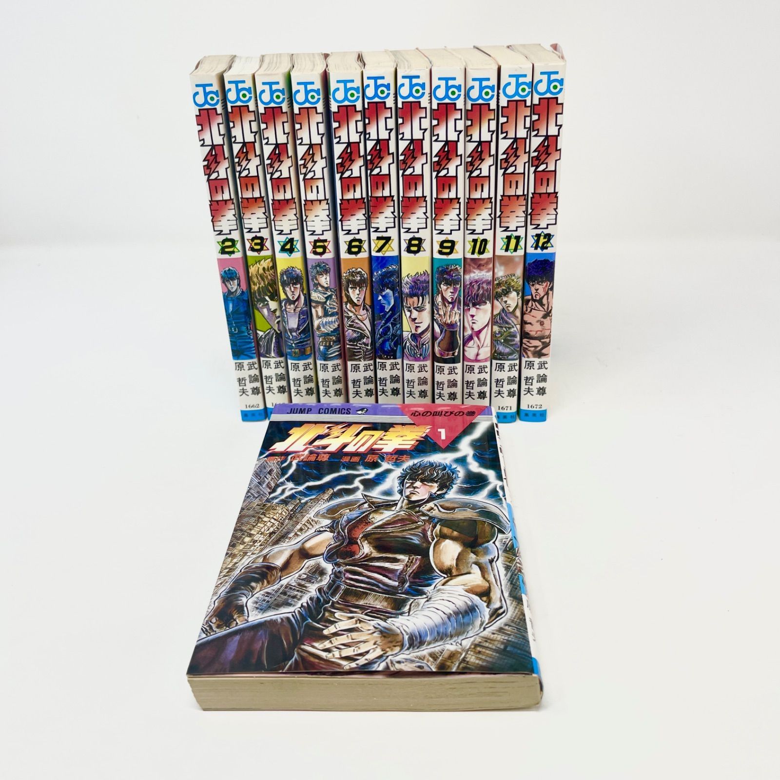 初版8冊含む】北斗の拳 1〜12巻セット / 原哲夫・武論尊 / 集英社JC