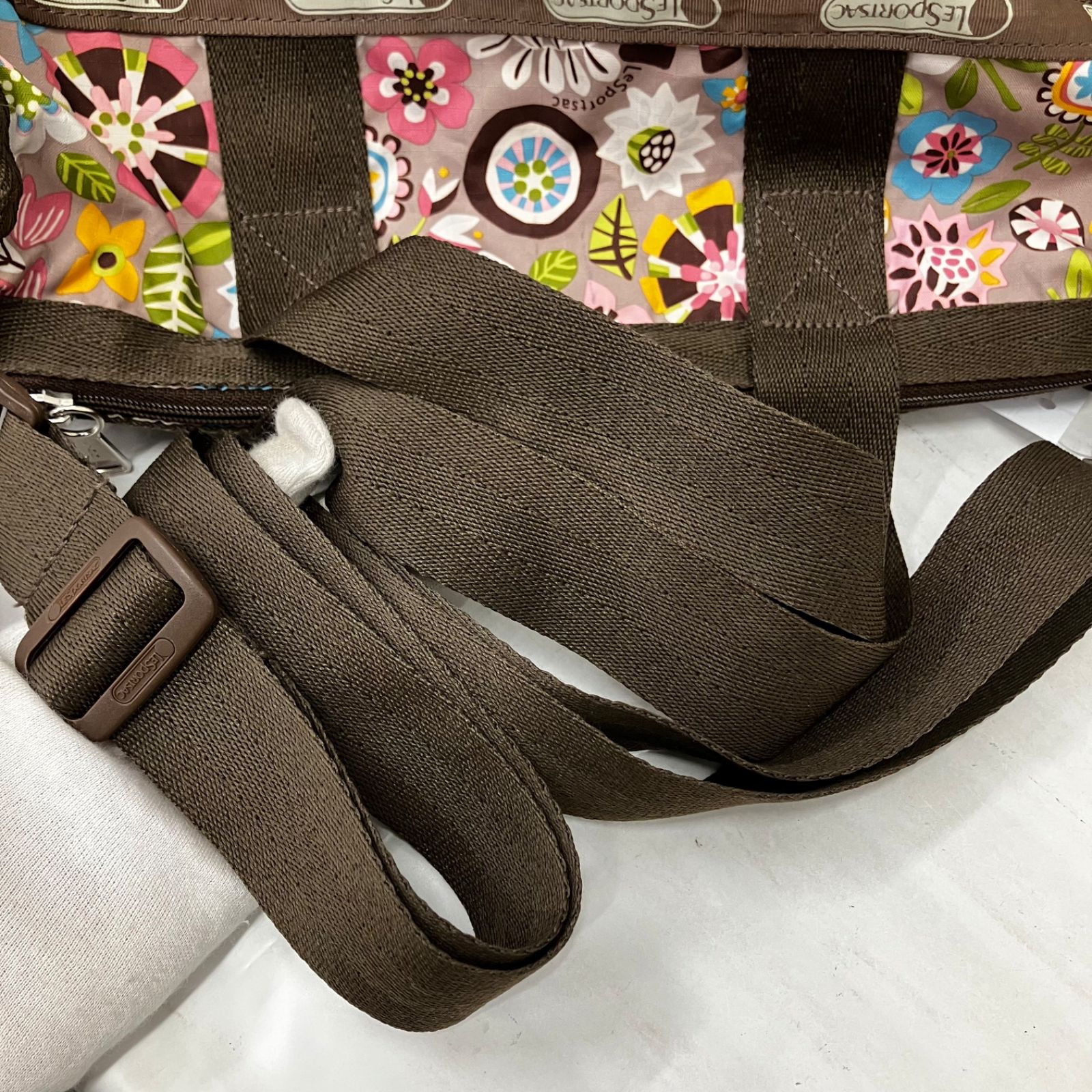 A622 LeSportsac レスポートサック 2way ボストンバッグ 旅行用バッグ
