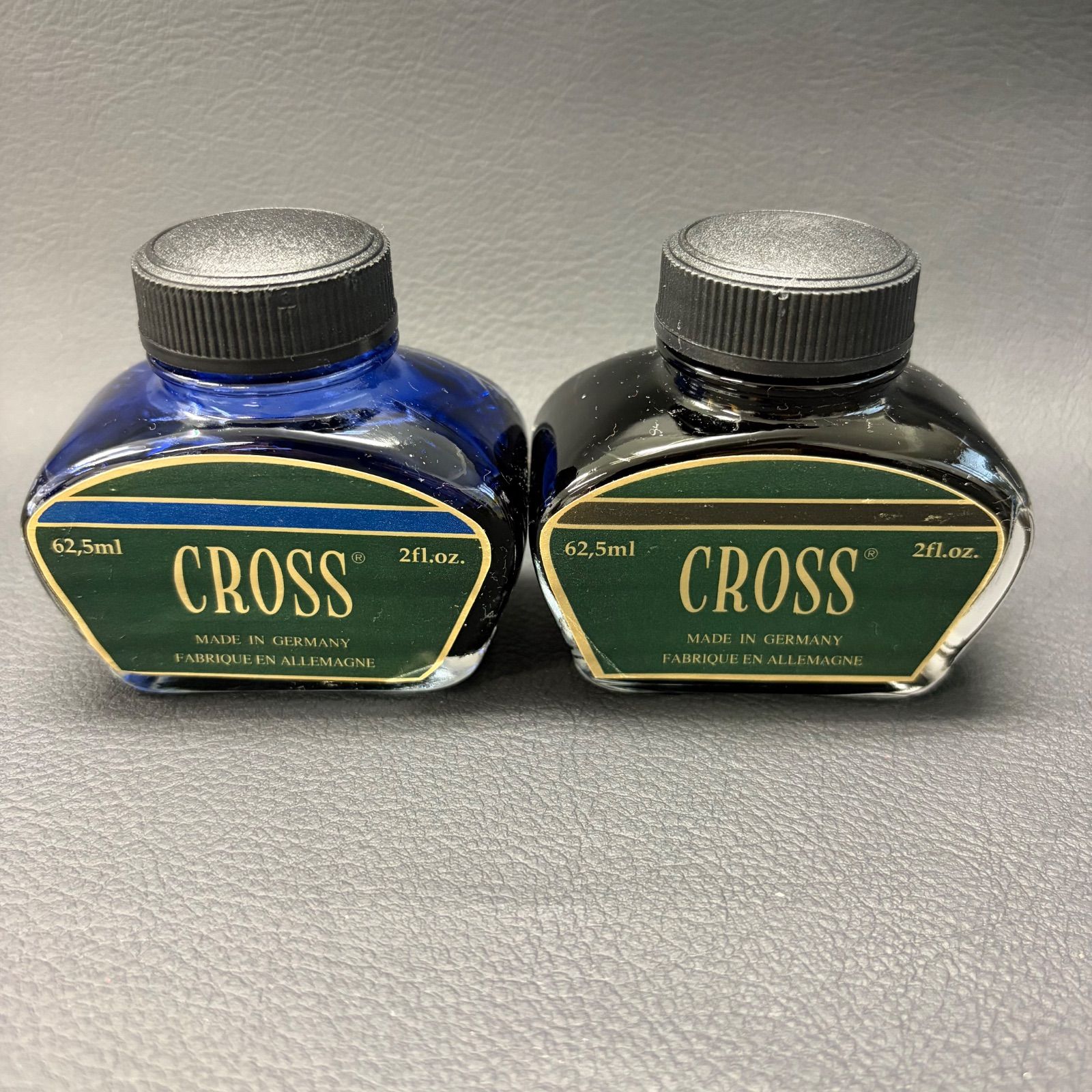 CROSS クロス 万年筆インク 2本セット ブルー ブラック 箱付き - メルカリ
