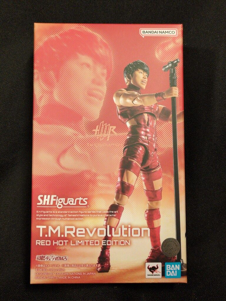 BANDAI SPIRITS S.H.Figuarts T.M.Revolution RED HOT LIMITED EDITION