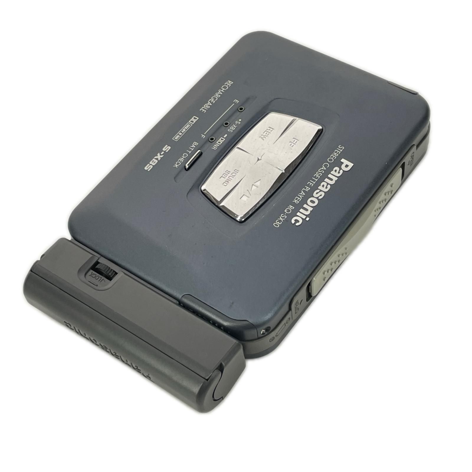 Panasonic パナソニック ポータブルカセットプレーヤー RQ-SX30 レトロ