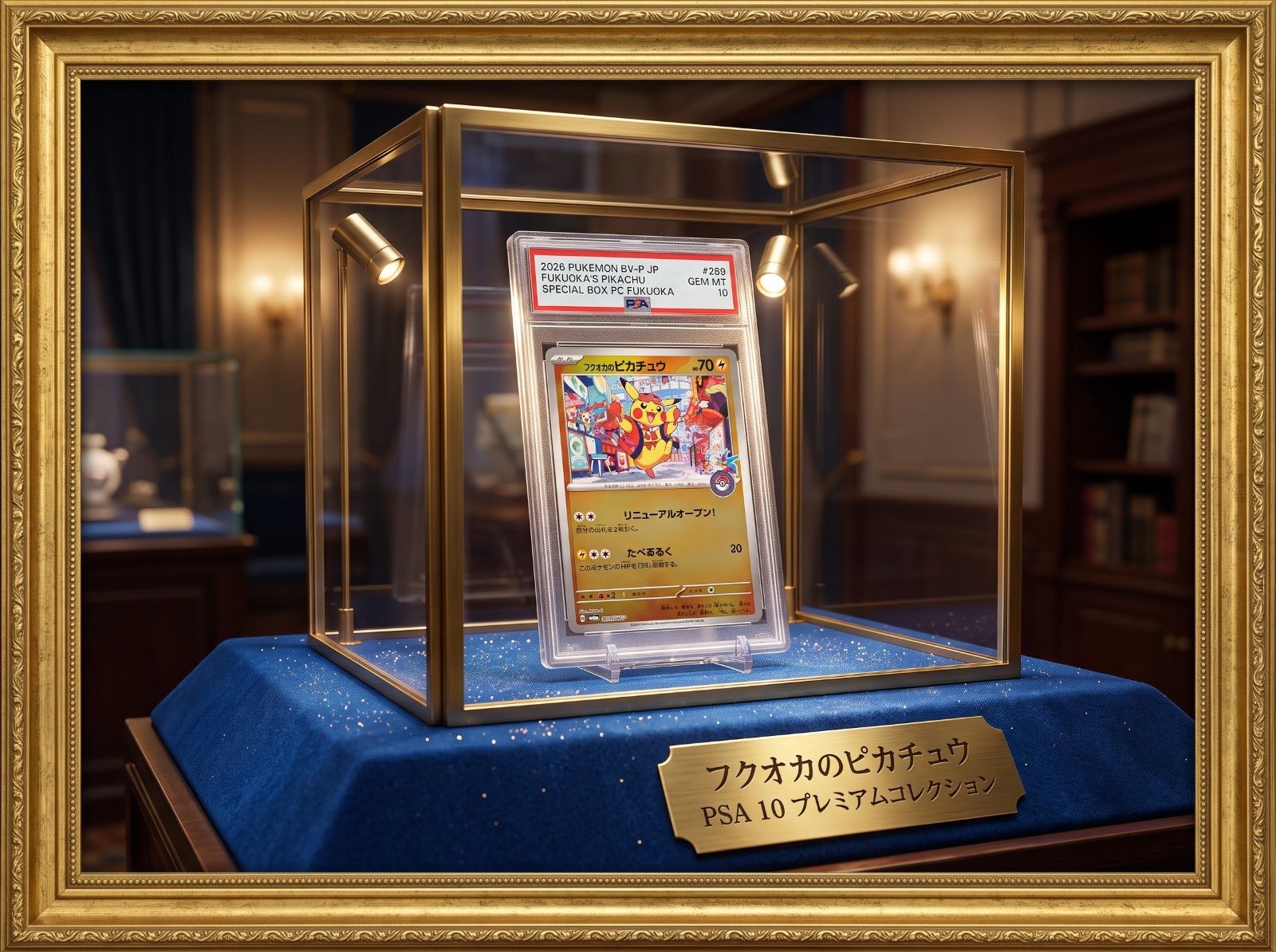 ✓【PSA10】フクオカのピカチュウ P [SV-P 289](スペシャルBOX