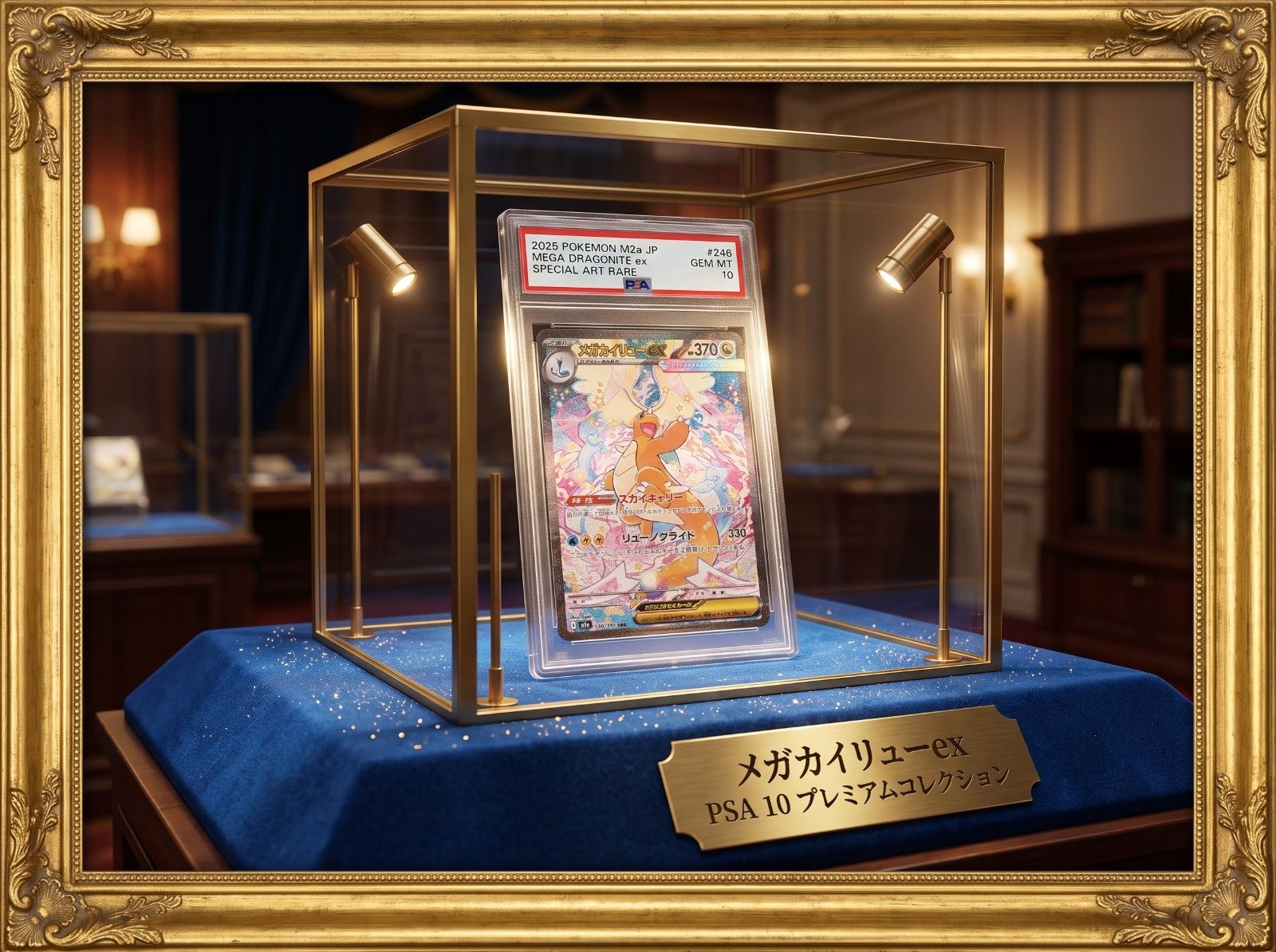✓【PSA10】メガカイリューex SAR スペシャルアートレア[M2a 246/193