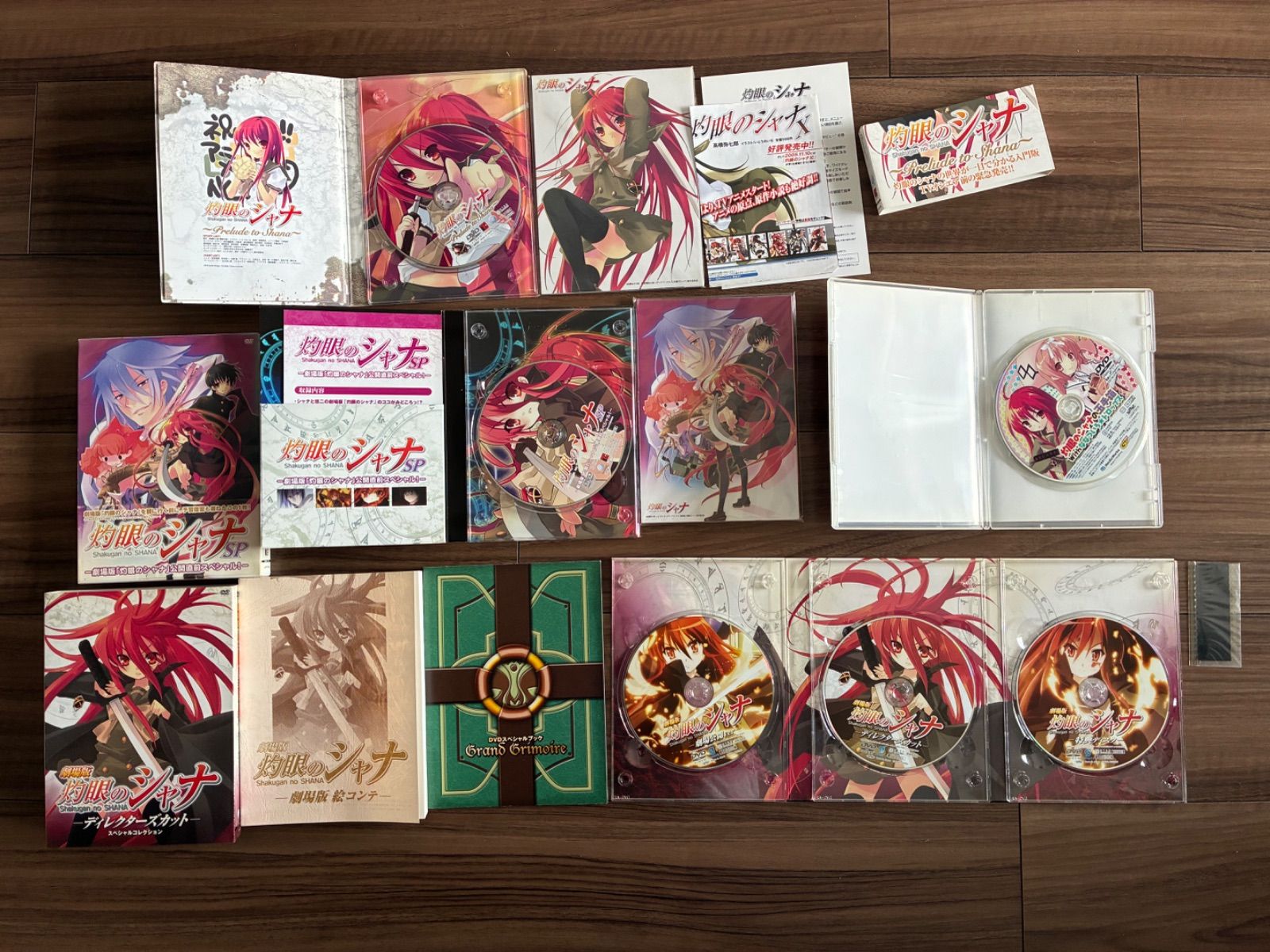 【新品未開封品】灼眼のシャナ DVDまとめ売りセット 中古][ DVD] 灼眼のシャナ 20点／1期Ⅰ〜Ⅳ + Prelude to Shana + 劇場