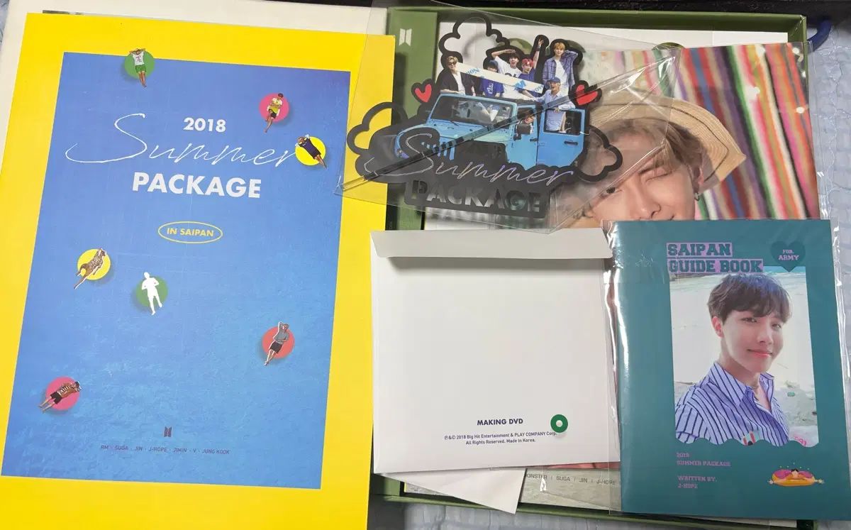 BTSのアルバムとウィンターパッケージをご購入いただくと、2018サマー