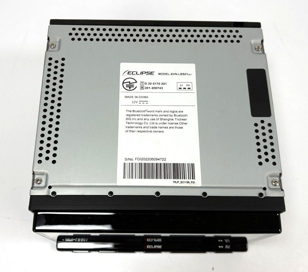 ECLIPSE AVN-LBS01 2021年地図 完全配線 Bluetooth 動作確認済】ECLIPSE イクリプス AVN-LBS01 カーナビ 2021年地図データ