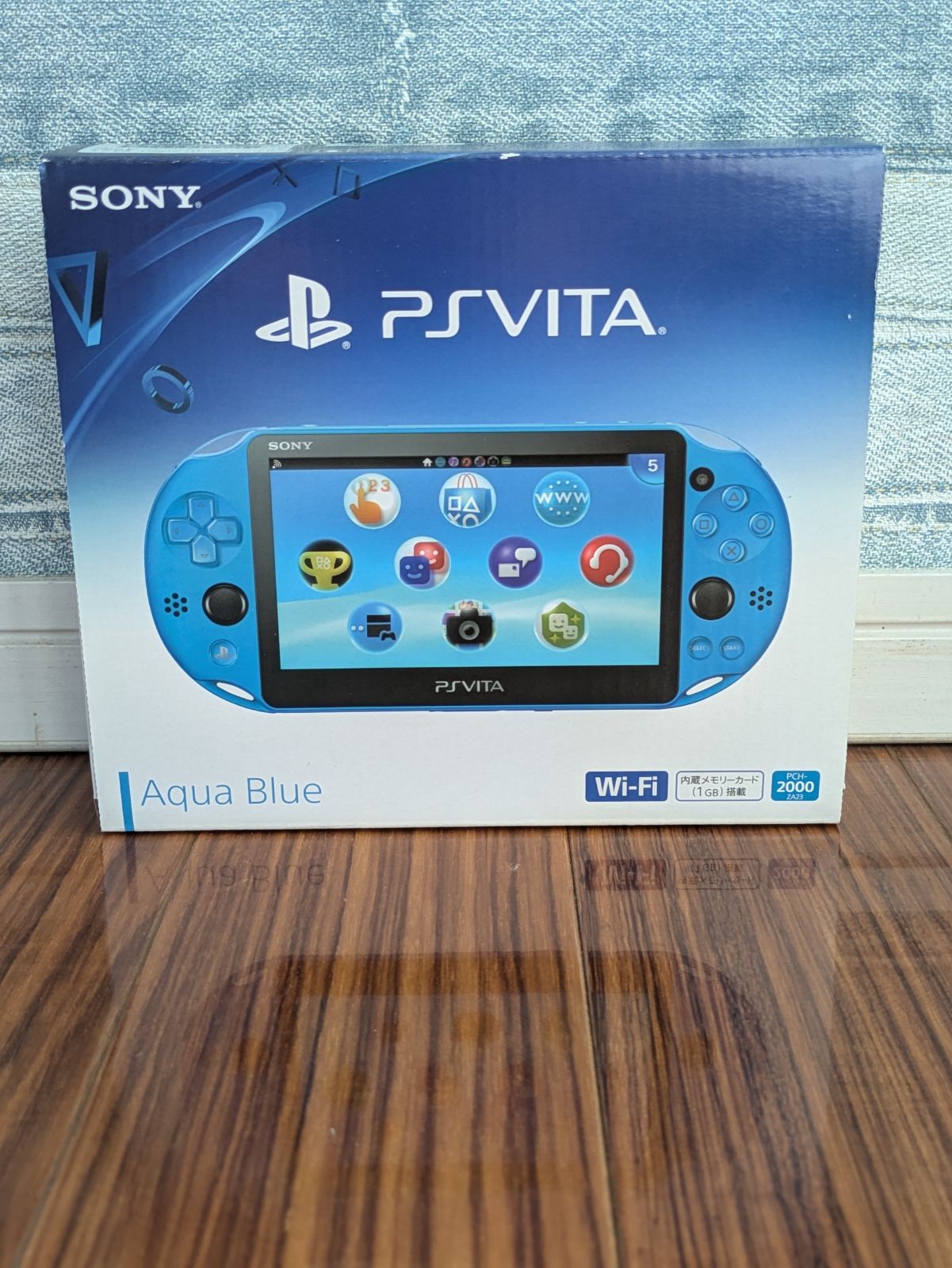 315　※空箱※　SONY　PlayStation　PSVITA　PSvita　Vita　PCH-2000　ブルー②