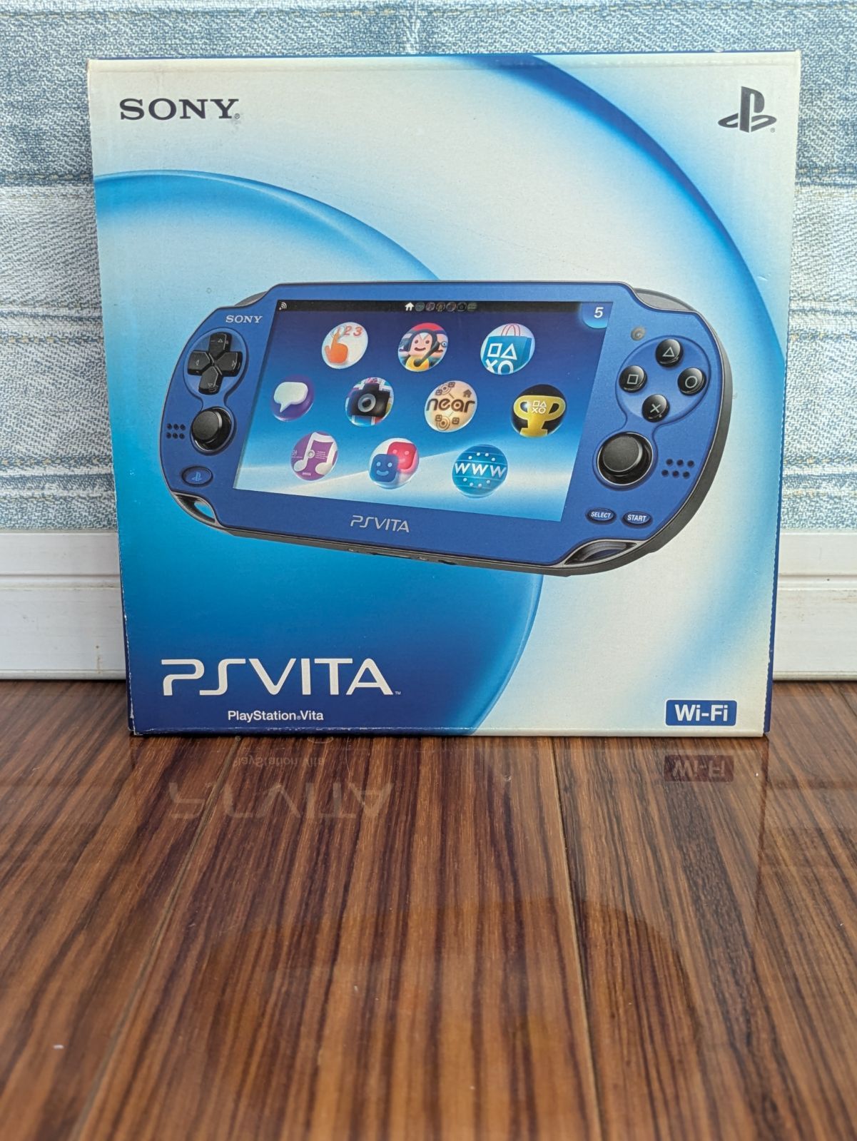 316　※空箱※　SONY　PlayStation　PSVITA　PSvita　Vita　PCH-1000　サファイアブルー