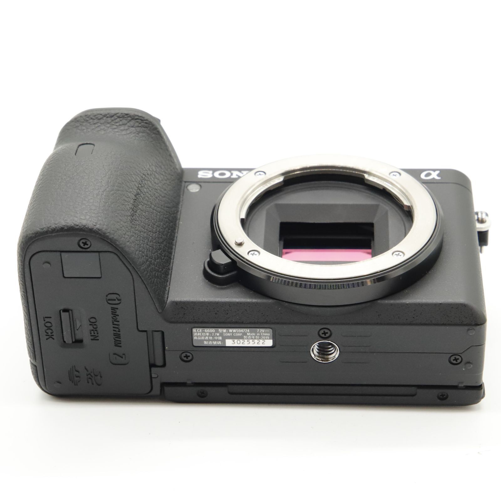 SONY - 【シャッター回数4583回!】■ほぼ新品■ α6600 ボディ ブラック シャッター回数4583回!】□ほぼ新品□ SONY(ソニー) ミラーレス