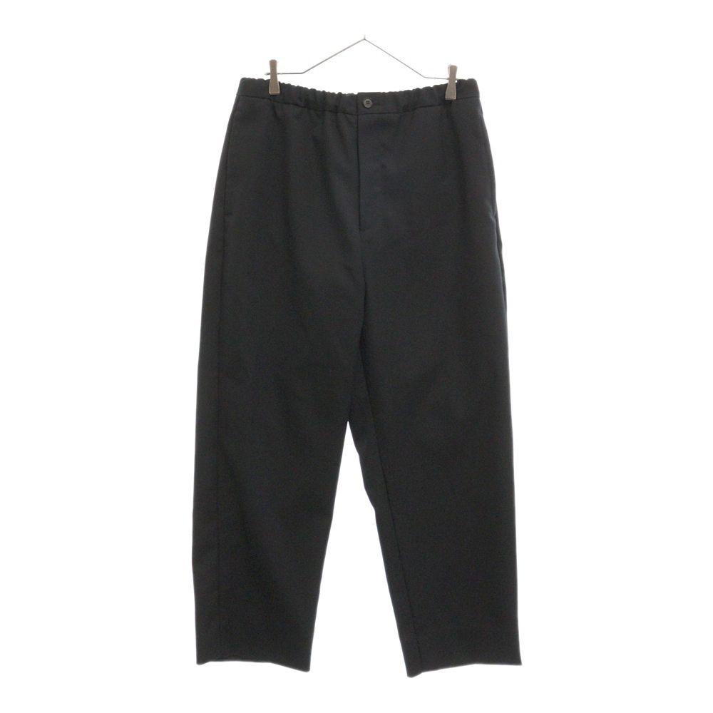 everyone エブリワン 24AW Polyester Twill Easy Slacks ポリエステル ツイルイージースラックスパンツ ブラック EV24-PT14