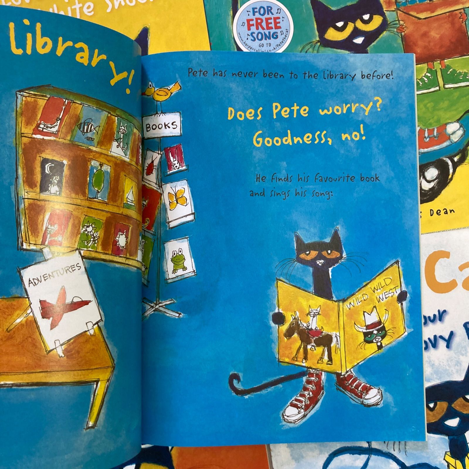 Pete the Cat 大型本 6冊 マイヤペン対応 maiyapen ねこのピート