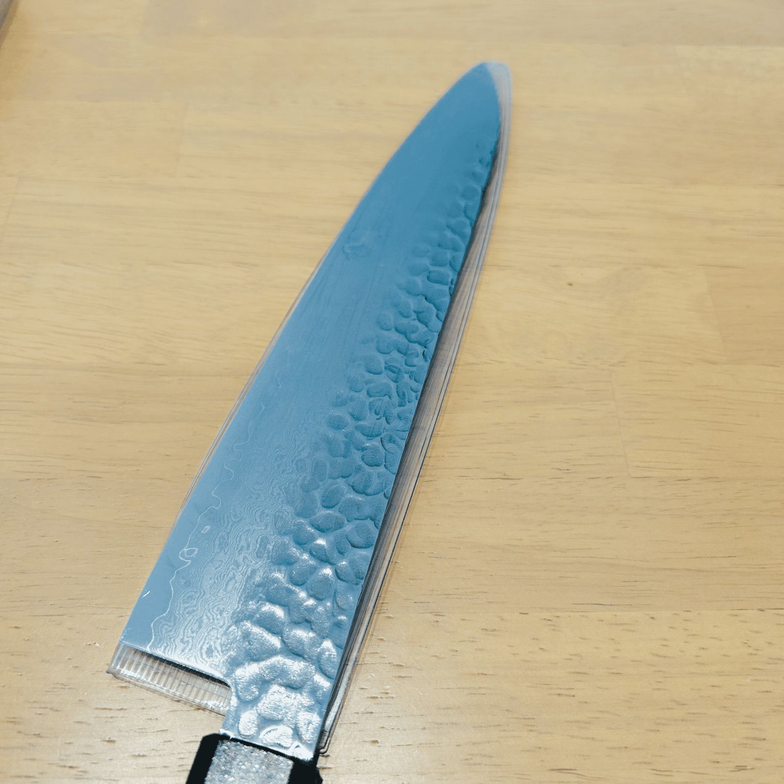 樫漆柄 牛刀包丁210mm