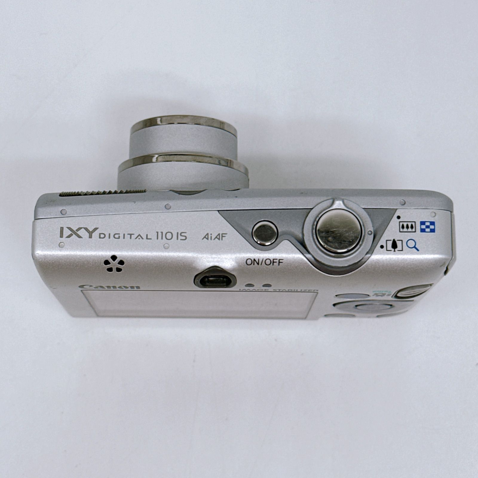 IXY DIGITAL 110 IS （シルバー） Canon コンパクトデジタルカメラ 
